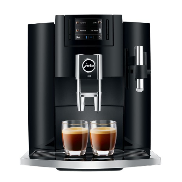 Кофемашина JURA E80 Piano Black