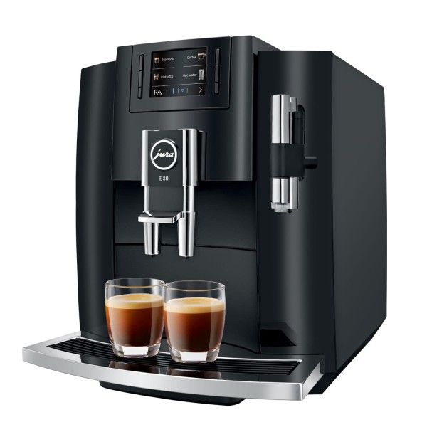Кофемашина JURA E80 Piano Black