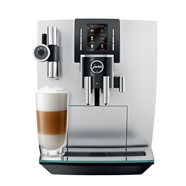 Кофемашина JURA J6 Brilliant Silver